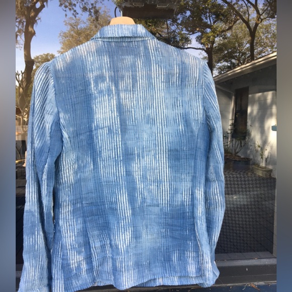 Tahari Blazer lightweight cotton - Picture 6 of 6